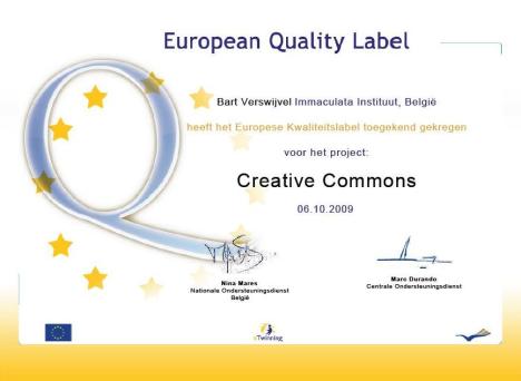 Creative Commons European Quality Label